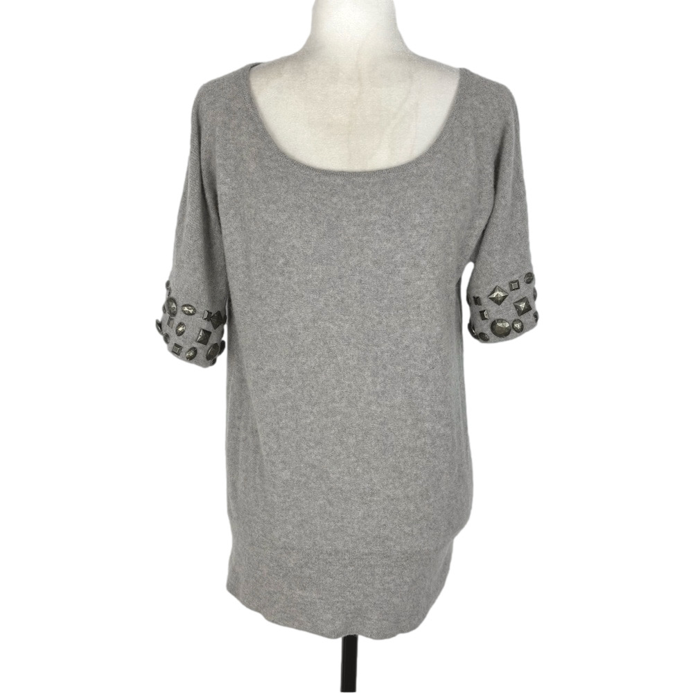 Grey cashmere sweater